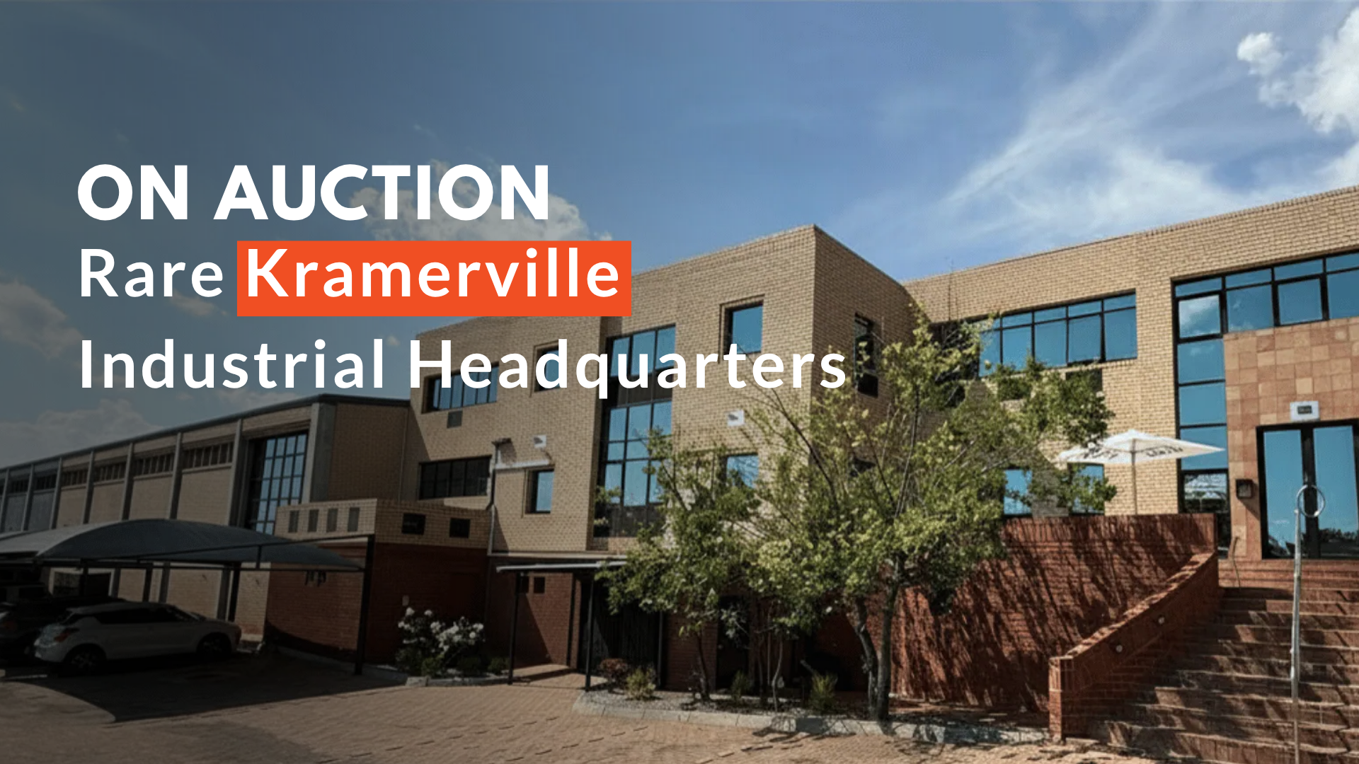 Rare Kramerville Industrial Headquarters On Auction