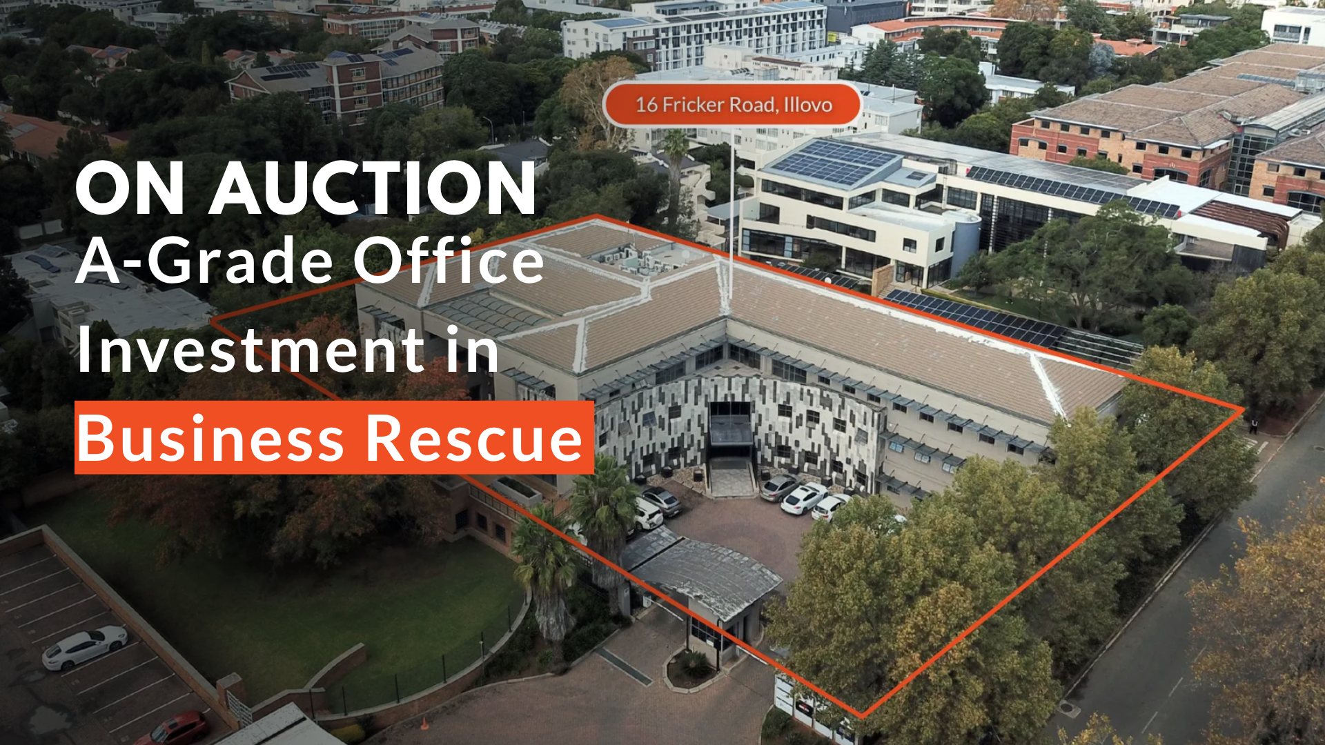 Illovo A-Grade Office Investment On Auction