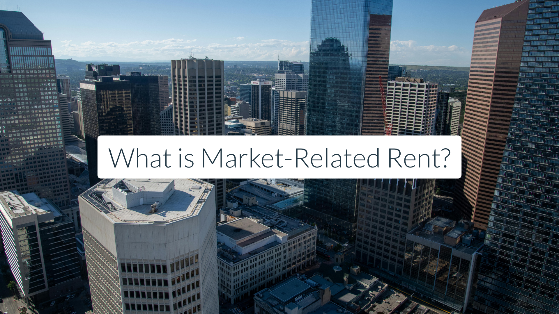 What Is Market-Related Rent?