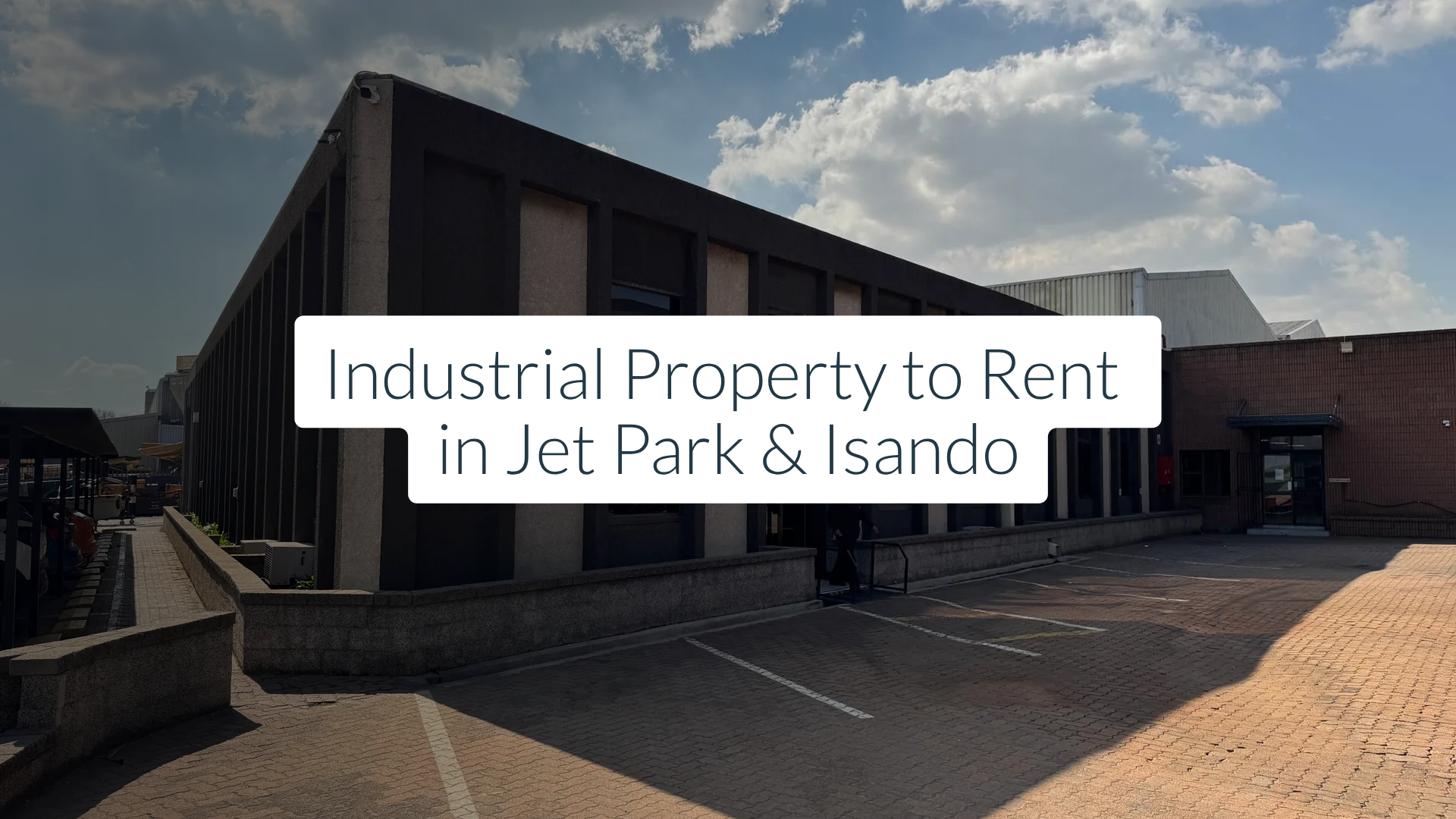 Industrial Property to Rent in Jet Park & Isando