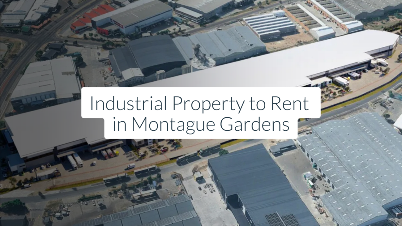 Industrial Property to Rent in Montague Gardens