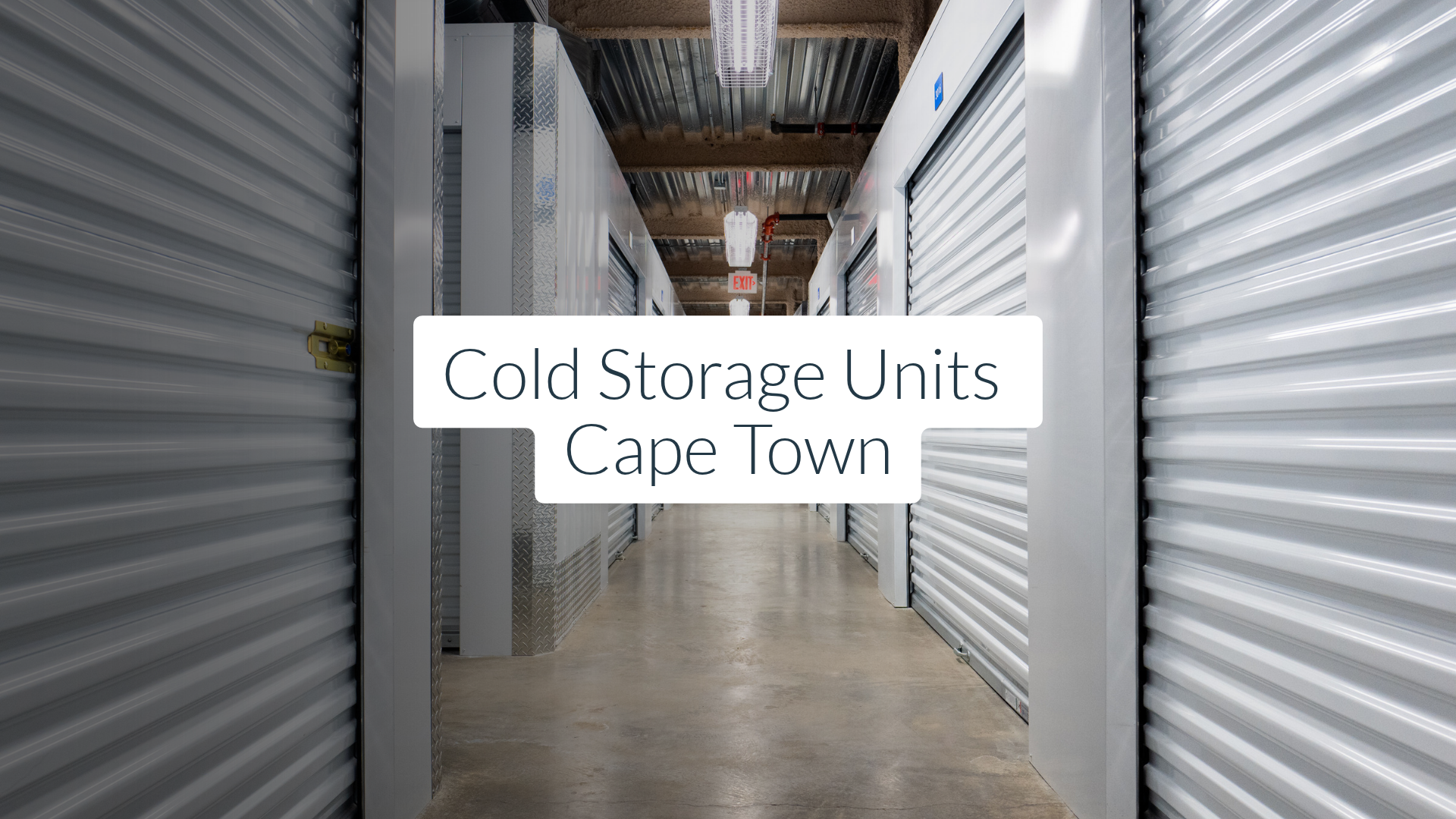 Cold Storage Cape Town